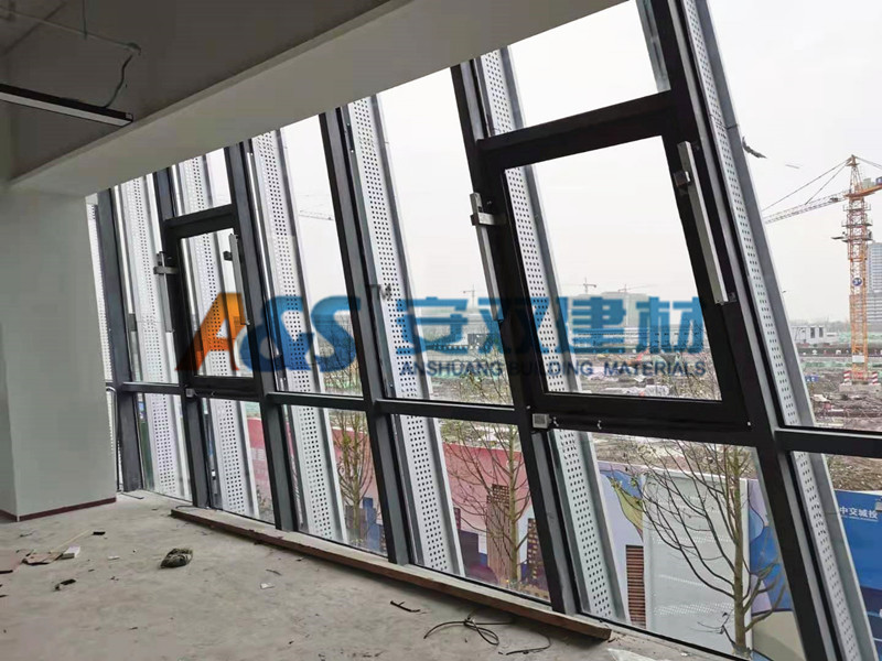 寧波市奉化區(qū)中交智慧城城市會客廳項目幕墻工程